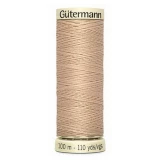 Gutermann Sew-All Thrd 100m - Light Beige (Box of 3)