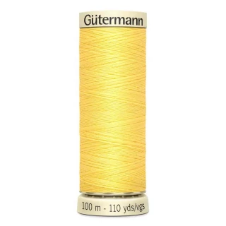 Gutermann Sew-All Thread 100m - Lemon Peel (Box of 3)