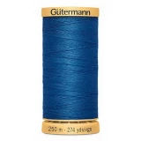 Gutermann Natural Cotton 50wt 250m  LIGHT SLATE (Box of 5)