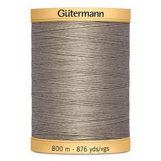 Gutermann Cotton 50 800m 876yd Solid - Gray (Box of 3)