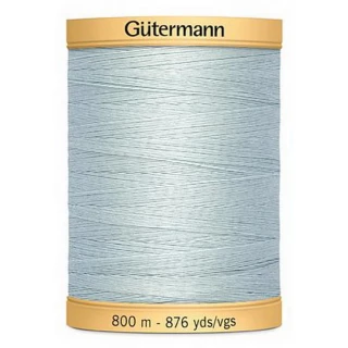 Gutermann Cotton 50 800m 876yd Solid - Light Blue (Box of 3)