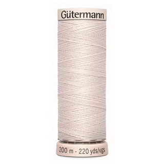 Gutermann Natural Cotton 60wt 200m- FLESH (Box of 5)