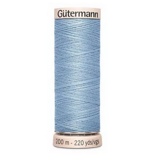 Gutermann Natural Cotton 60wt 200m- LIGHT SKY BLUE (Box of 5)