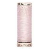 Gutermann Natural Cotton 60wt 200m- PALE PINK (Box of 5)