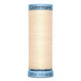 Gutermann Pure Silk Thrd 100m -  Crm (Box of 3)