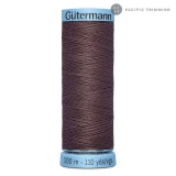 Gutermann Pure Silk Thrd 100m -  Mocha (Box of 3)