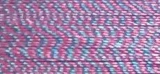 FU03 - Floriani Mixed Embroidery Thread, Pink/Turquoise, 1,100yd spool