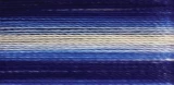 V11 - Floriani Variegated Embroidery Thread, Royal Blue Stripe, 1,100yd spool