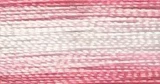 V38 - Floriani Variegated Embroidery Thread, Pink Stripe, 1,100yd spool