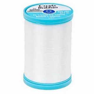 Coats & Clark Coats Bobbin Thread 625yd  White    (Box of 3)