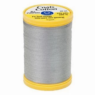 Coats & Clark Coats Cotton 225yds  Nugrey  (Box of 3)