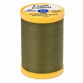 Coats & Clark Coats Cotton 225yds 3/Box Bronze Green (Box of  3)