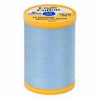 Coats & Clark Coats Cotton 225yds 3/Box Icy Blue (Box of  3)