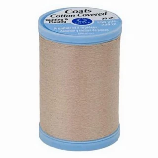 Coats & Clark Coats Cotton Covered Thread 250yds Buff    (Box of 3)