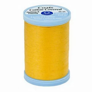 Coats & Clark Coats Cotton Covered Thread 250yds Spark Gold    (Box of 3)