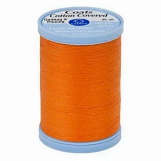 Coats & Clark Coats Cotton Covered Thread 250yds Tangerine    (Box of 3)