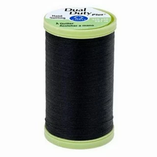 Coats & Clark Dual Duty Plus 325 yds  Black   (Box of 3)