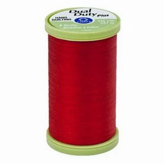 Coats & Clark Dual Duty Plus 325 yds  Red   (Box of 3)