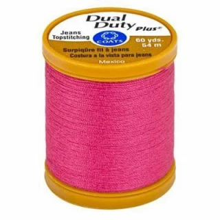 Dual Duty Plus Jeans & Topstitch 60yds, Hot Pink (Box of 3)