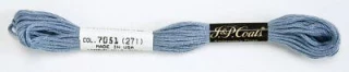 Embroidery Floss MEDIUM ANTIQUE BLUE (Box of 24)