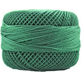 Perle Cotton Sz8 10gm 10ct DARK NILE GREEN BOX10