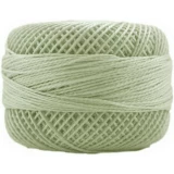 Perle Cotton Sz8 10gm 10ct LIGHT DRAB GREEN BROWN BOX10