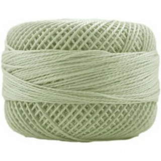 Perle Cotton Sz8 10gm 10ct LIGHT DRAB GREEN BROWN BOX10