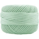 Perle Cotton Sz8 10gm 10ct LIGHT NILE GREEN BOX10