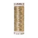 Metallic Embroidery 40wt 100m (Box of 5) BROWN MULTI