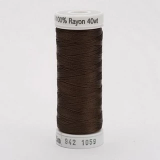 Rayon Thread 40wt 250yd 3 Count DARK TAWNY BROWN