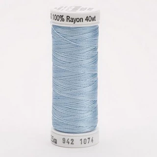 Rayon Thread 40wt 250yd 3 Count PALE POWDER BLUE