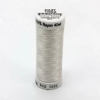 Rayon Thread 40wt 250yd 3 Count SOFT WHITE