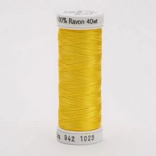 Rayon Thread 40wt 250yd 3 Count YELLOW