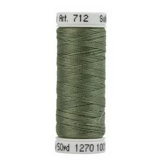 Sulky12wt Cotton Petites 50yds - Dark Grey Khaki (Box of 3)