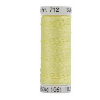 Sulky12wt Cotton Petites 50yds - Pale Yellow (Box of 3)