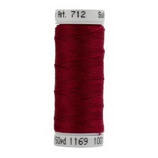 Sulky12wt Cotton Petites 50yds - Red (Box of 3)