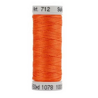 Sulky12wt Cotton Petites 50yds - Tangerine (Box of 3)